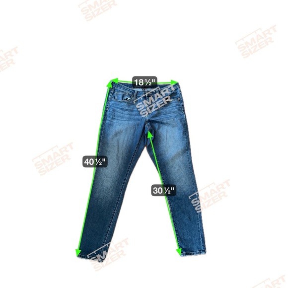 Universal Thread Blue Skinny Jeans Sz 14 - Picture 7 of 7